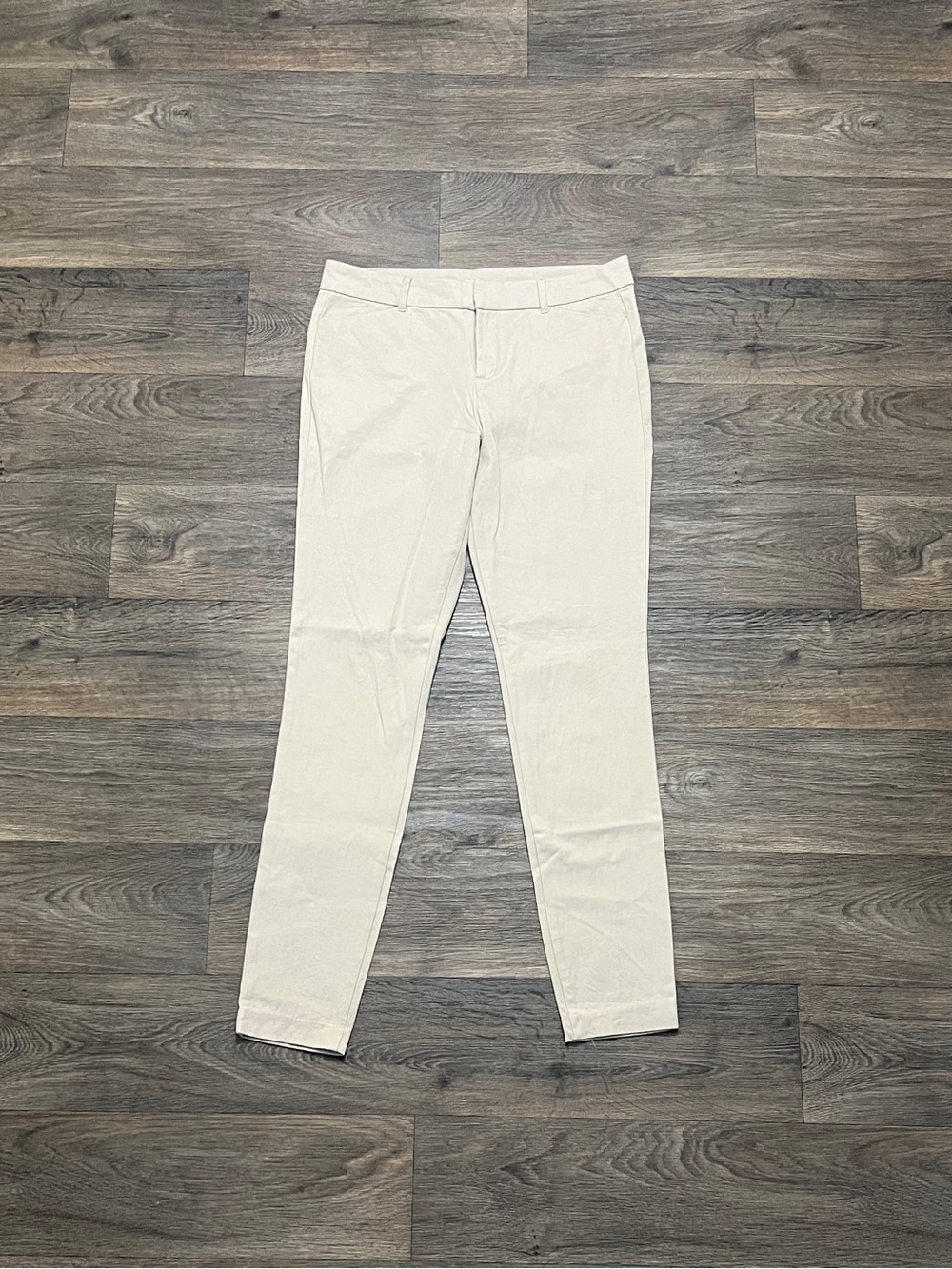 Old Navy Pixie Pant Size 12 Tall Khaki Skinny Dress Pant Trouser Stretch Work